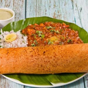 Butter Pav Bhaji Dosa