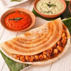 Butter Chutney Powder Dosa