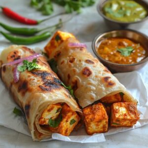 Paneer Kathi Roll Streeto