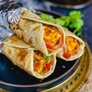 Paneer Tikka Roll Streeto