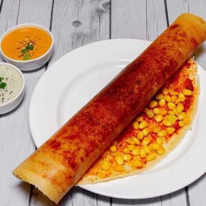 Corn Sehezwan Sada Dosa streeto