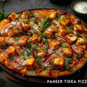 Paneer Tikka Pizza Streeto