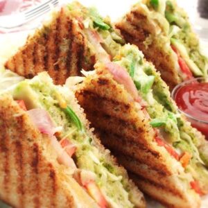 Bombay Masala Toast Sandwich streeto