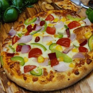 Onion Corn Cheese Pizza
