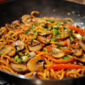 Mushroom Noodles