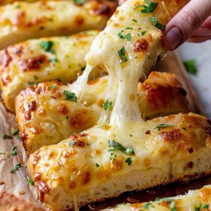 Paneer Garlic Cheese Bread streeto