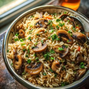Mushroom Fried Rice