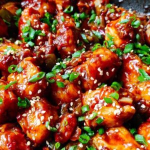 Paneer Manchurian Dry