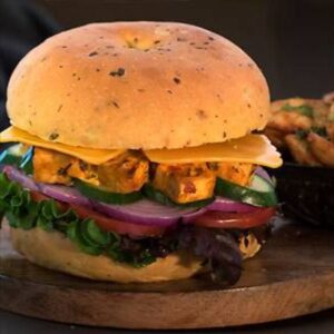 Paneer Chilli Burger