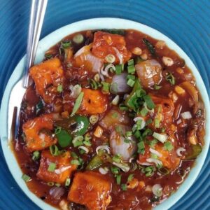 Paneer Chilli Gravy