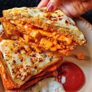 Paneer Veg. Toast Sandwich streeto