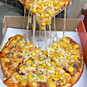 Corn Cheese Pizza