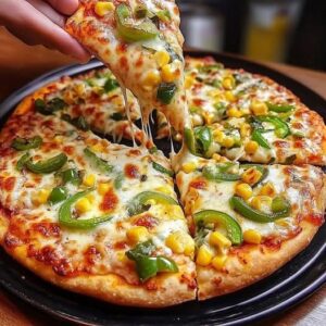 Sweet Corn Delight Pizza