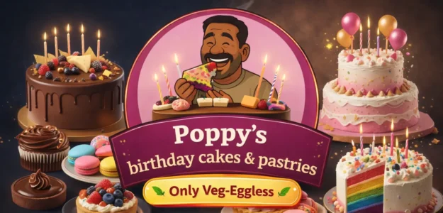 Birthday Cakes & Pastries (Only Veg-Eggless)
